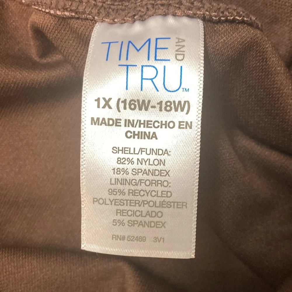 Time and Tru Brown Polka Dot 2 Piece Bikini - Picture 11 of 12